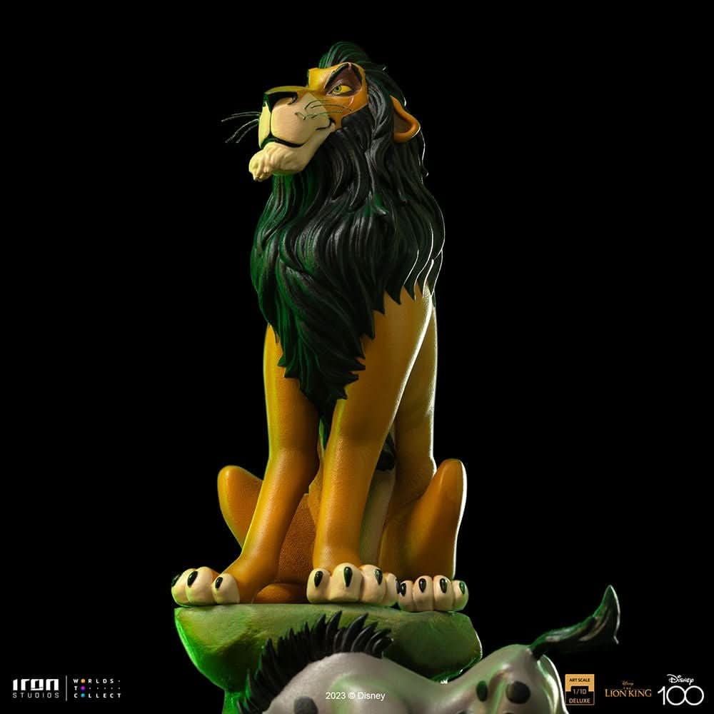 Statue Scar Deluxe - The Lion King - Art Scale 1/10 - Iron Studios