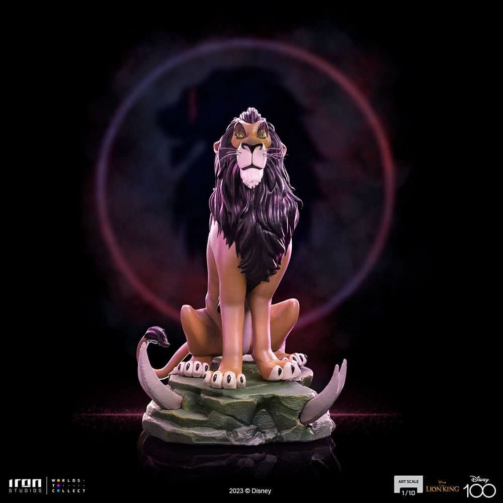 Statue Scar - The Lion King - Art Scale 1/10 - Iron Studios