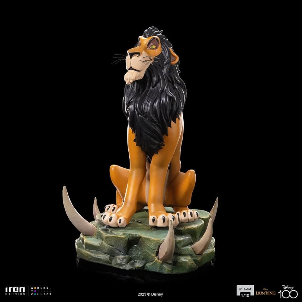 Statue Scar - Disney 100th - The Lion King - Art Scale 1/10 - Iron Studios