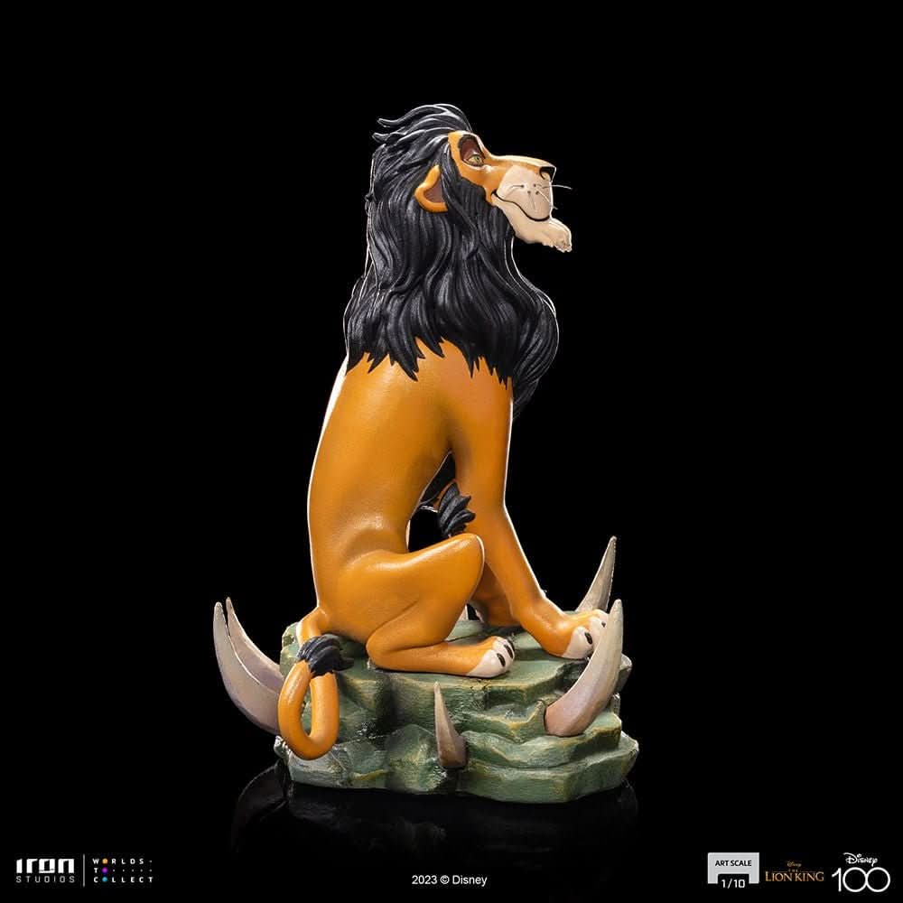 Statue Scar - Disney 100th - The Lion King - Art Scale 1/10 - Iron Studios