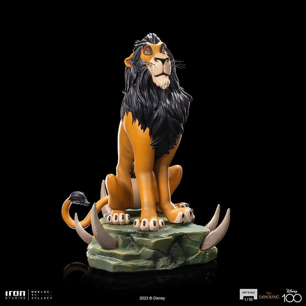 Statue Scar - Disney 100th - The Lion King - Art Scale 1/10 - Iron Studios