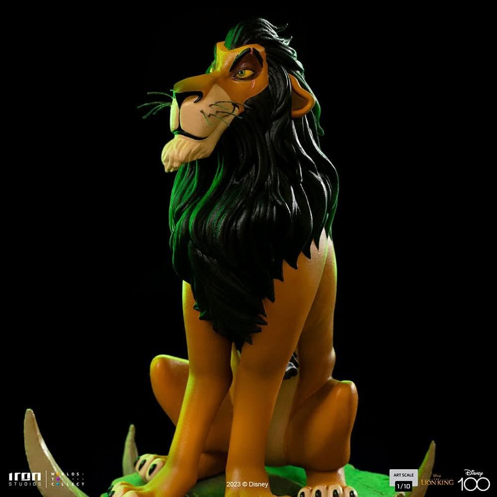 Statue Scar - Disney 100th - The Lion King - Art Scale 1/10 - Iron Studios