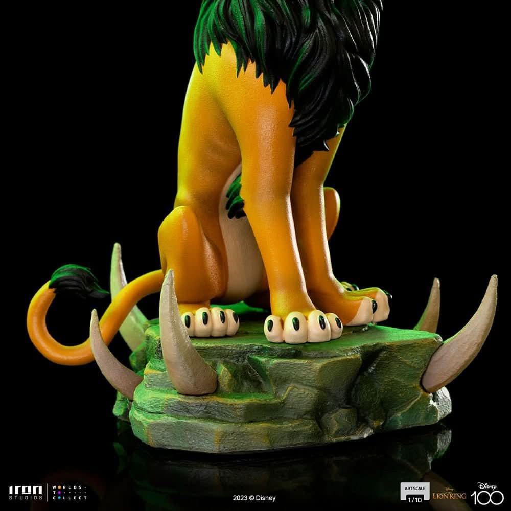 Statue Scar - The Lion King - Art Scale 1/10 - Iron Studios