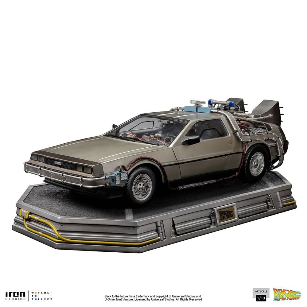 Statue Delorean - Back to the Future - Art Scale 1/10 - Iron Studios