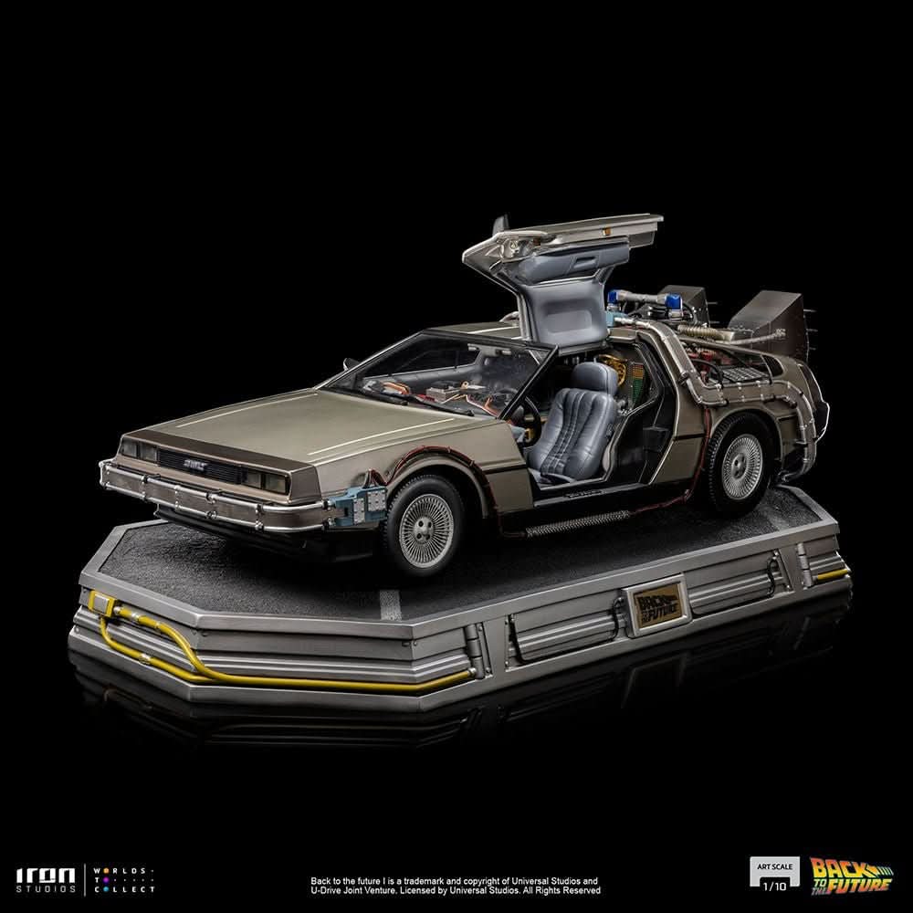 Statue Delorean - Back to the Future - Art Scale 1/10 - Iron Studios