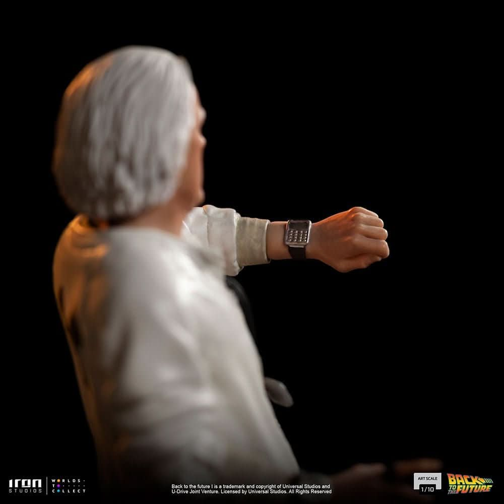 Statue Doc Brown Ep. 01 - Back to the Future - Art Scale 1/10 - Iron Studios