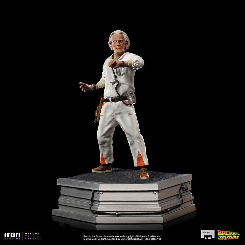 Statue Doc Brown Ep. 01 - Back to the Future - Art Scale 1/10 - Iron Studios