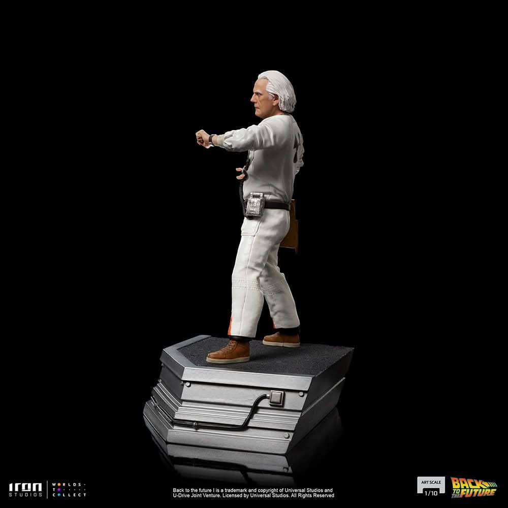 Statue Doc Brown Ep. 01 - Back to the Future - Art Scale 1/10 - Iron Studios