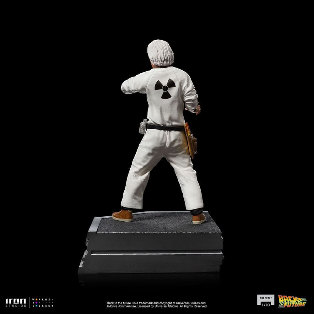 Statue Doc Brown Ep. 01 - Back to the Future - Art Scale 1/10 - Iron Studios