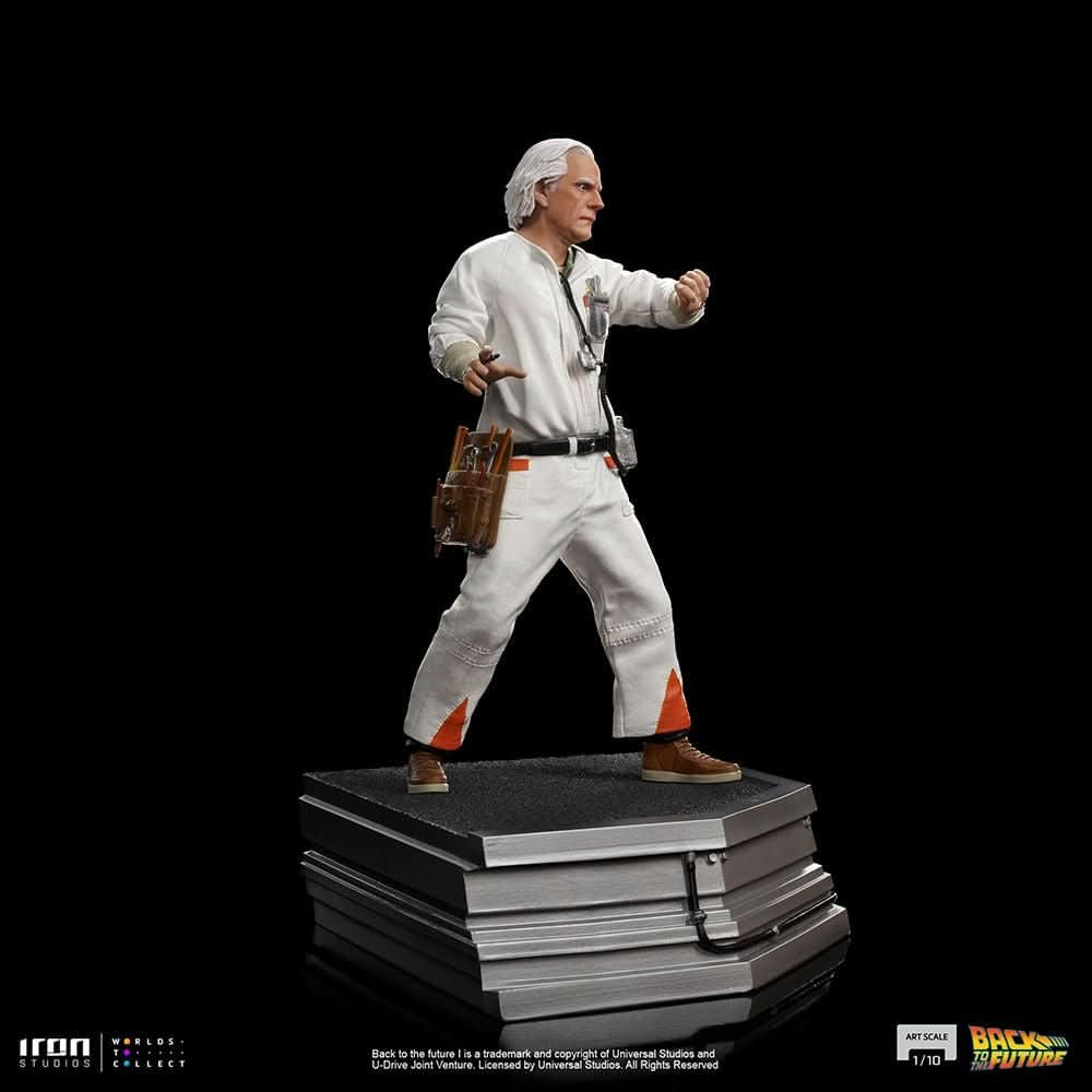 Statue Doc Brown Ep. 01 - Back to the Future - Art Scale 1/10 - Iron Studios