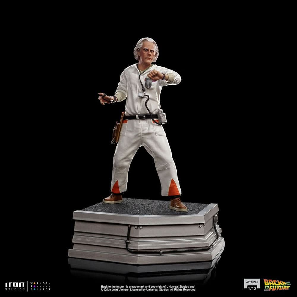 Statue Doc Brown Ep. 01 - Back to the Future - Art Scale 1/10 - Iron Studios