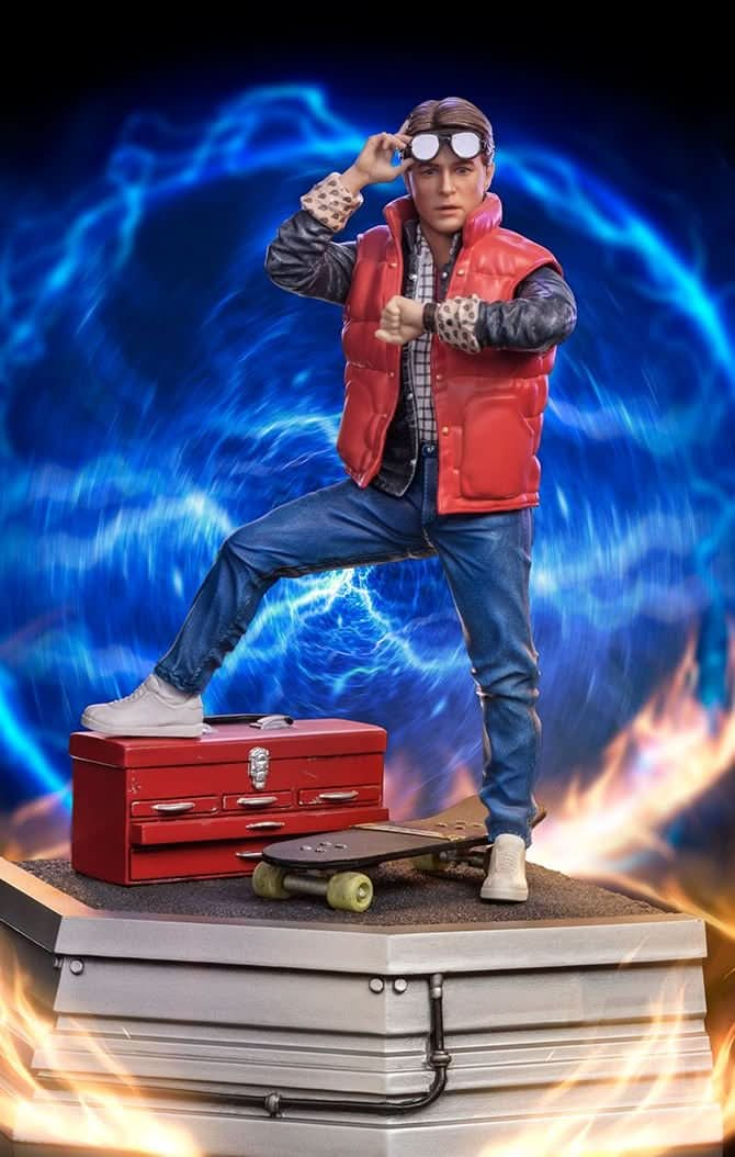 Statue Marty Ep. 01 - Back To The Future - Art Scale 1/10 - Iron Studios