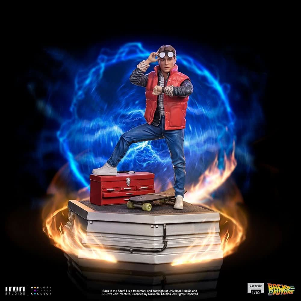 Statue Marty Ep. 01 - Back To The Future - Art Scale 1/10 - Iron Studios