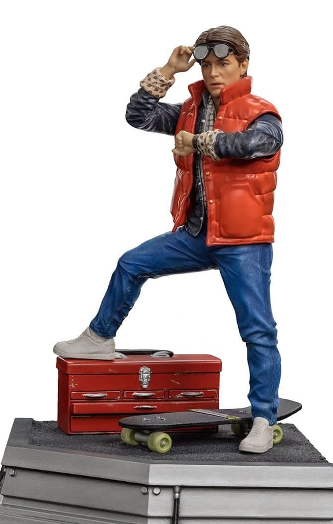 Statue Marty Ep. 01 - Back To The Future - Art Scale 1/10 - Iron Studios