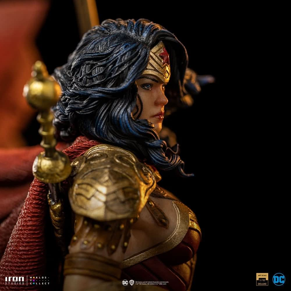 Statue Wonder Woman Unleashed Deluxe - DC Comics - Art Scale 1/10 - Iron Studios