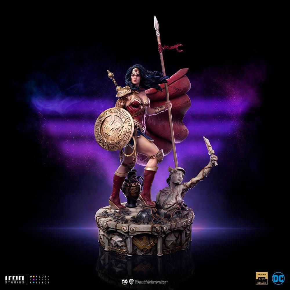 Statue Wonder Woman Unleashed Deluxe - DC Comics - Art Scale 1/10 - Iron Studios