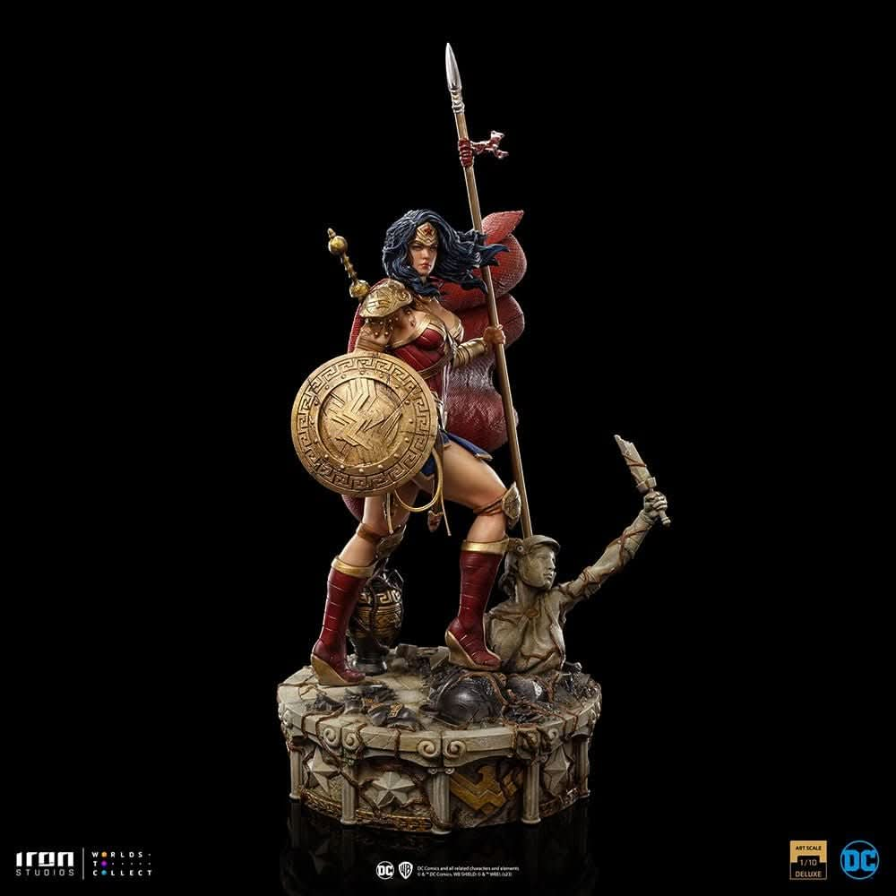 Statue Wonder Woman Unleashed Deluxe - DC Comics - Art Scale 1/10 - Iron Studios