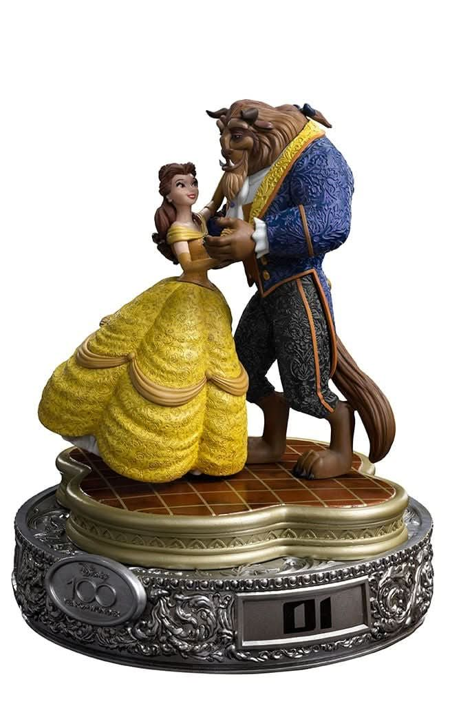 Statue Beauty and the Beast 100 Years Ver - Disney 100Th - Beauty and the Beast - Art Scale 1/10 - Iron Studios