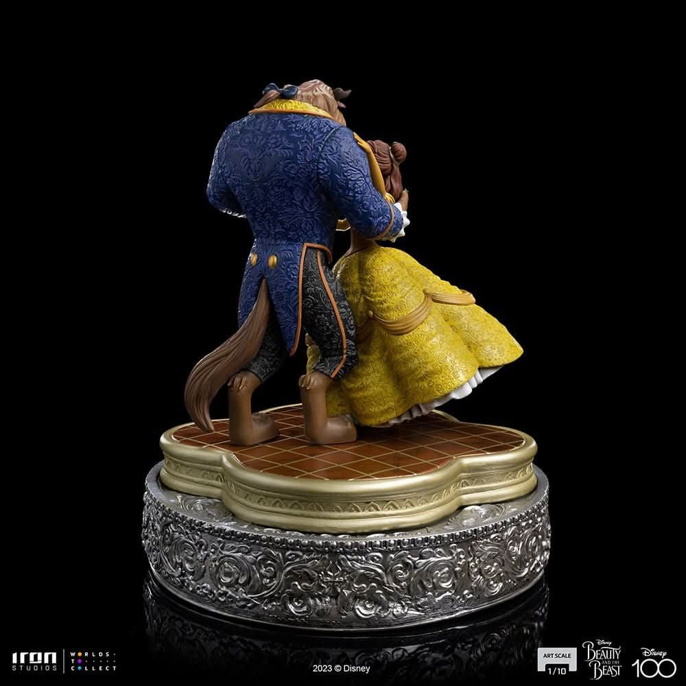 Statue Beauty and The Beast 100 Years Version - Disney 100th - Beauty and The Beast - Art Scale 1/10 - Iron Studios