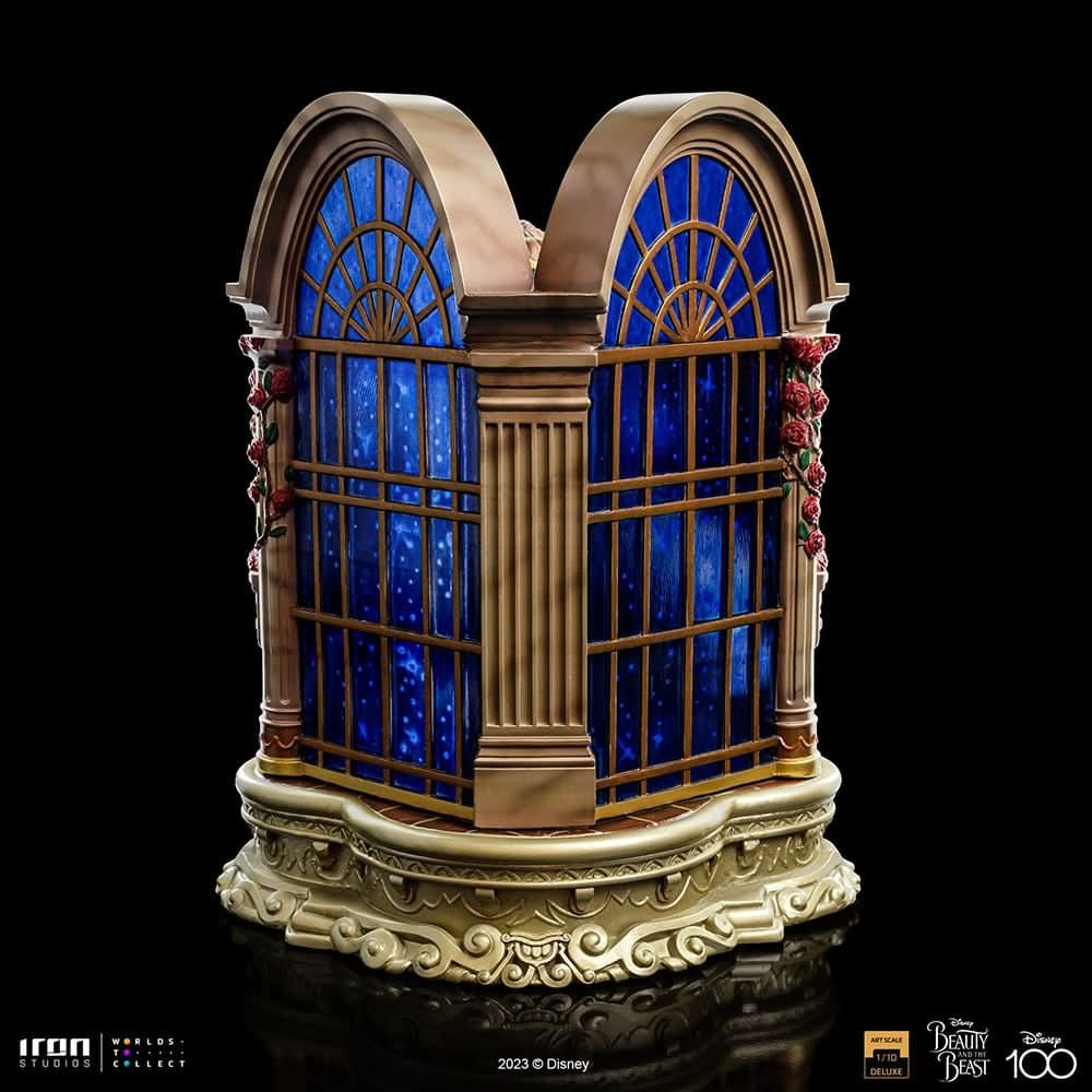 Statue Beauty and the Beast Deluxe - Disney 100Th - Beauty and the Beast - Art Scale 1/10 - Iron Studios