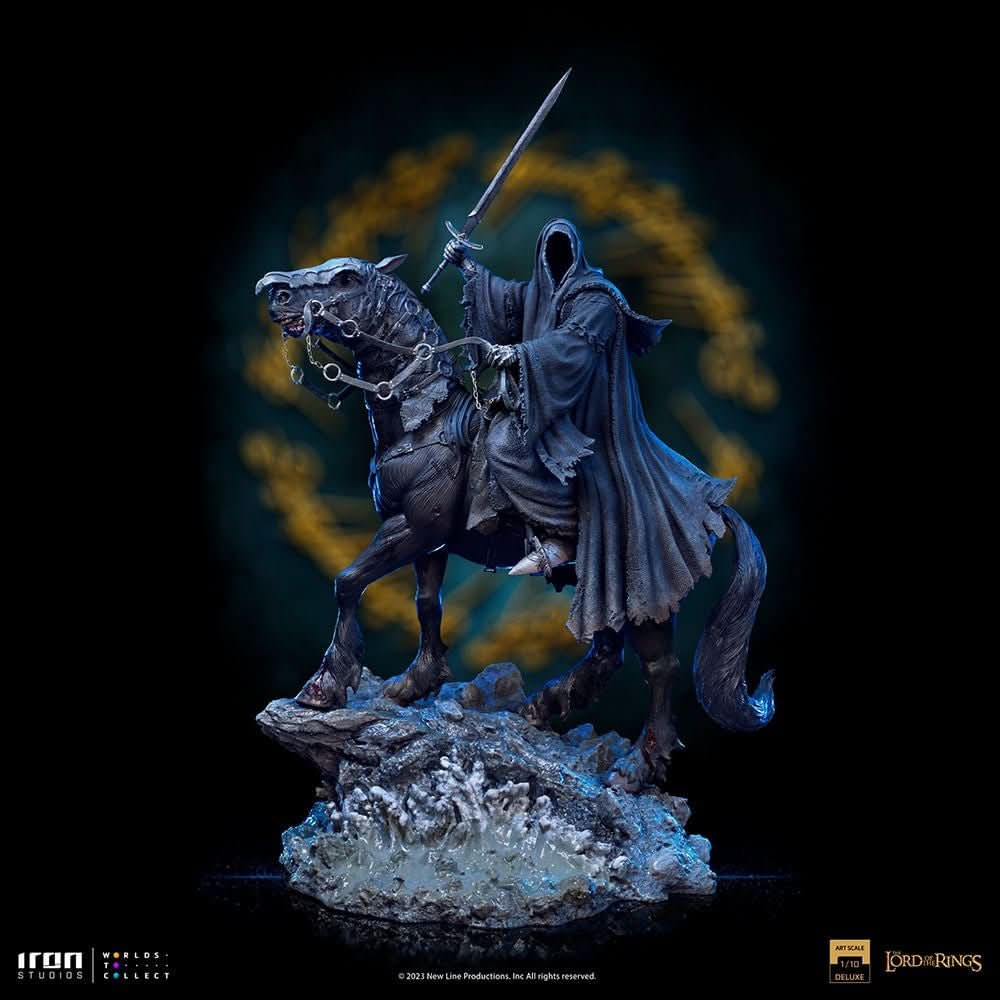 Statue Nazgul on Horse Deluxe - The Lord Of The Rings - Art Scale 1/10 - Iron Studios