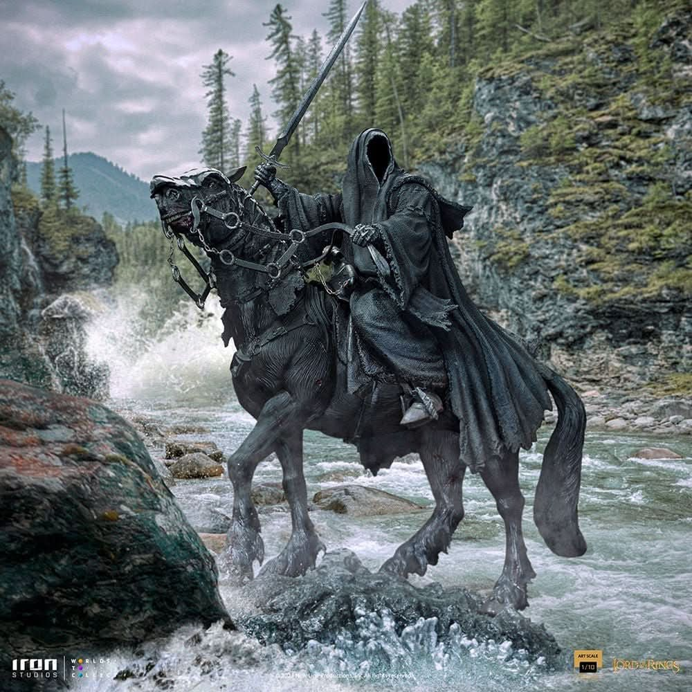 Statue Nazgul on Horse Deluxe - The Lord Of The Rings - Art Scale 1/10 - Iron Studios