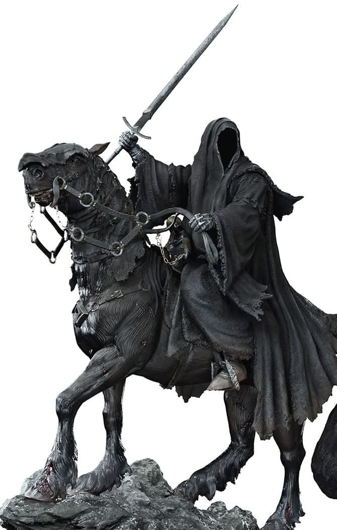 Statue Nazgul on Horse Deluxe - The Lord Of The Rings - Art Scale 1/10 - Iron Studios