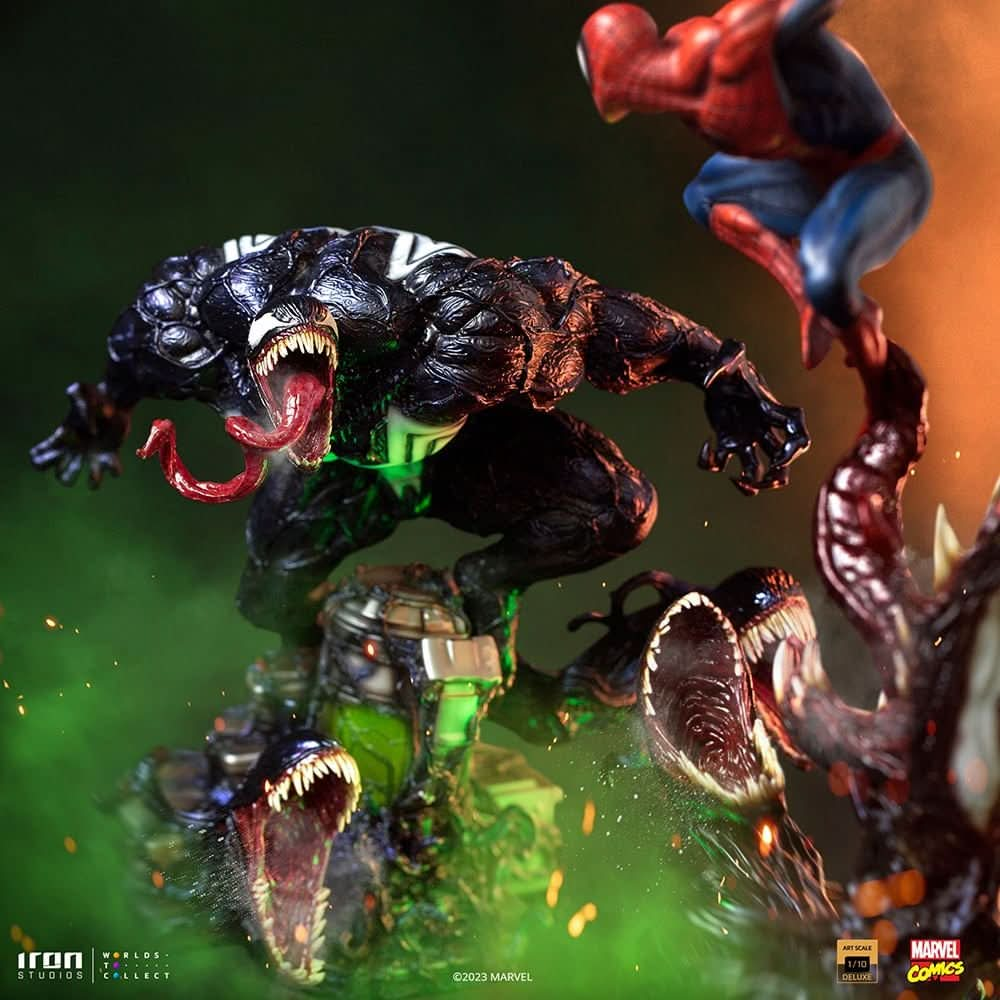 Statue Venom Deluxe - Spider - Man vs Villains - Art Scale 1/10 - Iron Studios