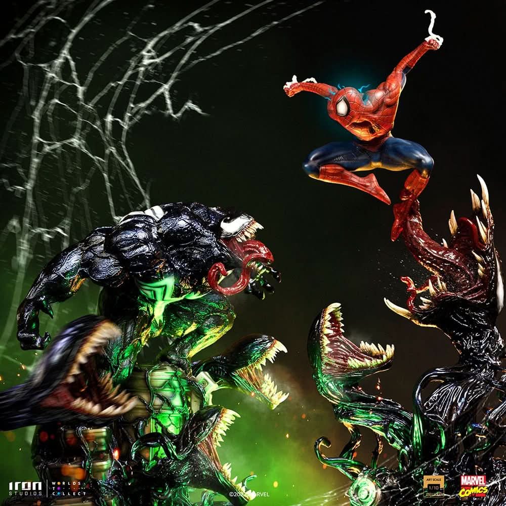 Venom Deluxe - Spider-Man vs Villains Diorama - BDS Art Scale 1/10 - Iron Studios
