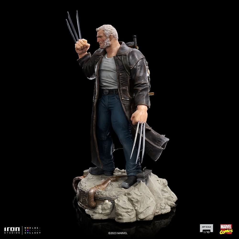 Digital Pre - Order - Statue Old Man Logan Wolverine 50th Anniversary - X - Men - Art Scale 1/10 - Iron Studios