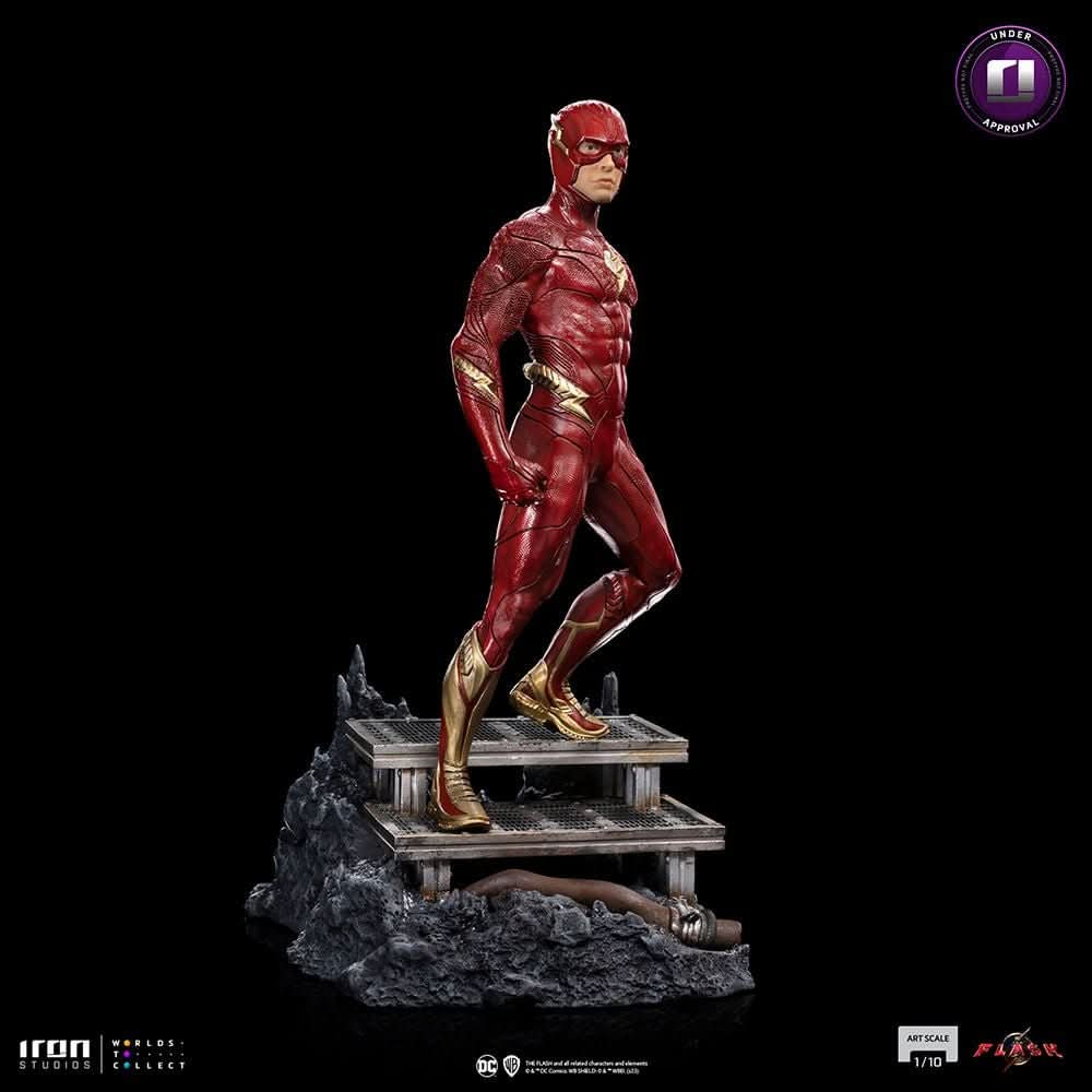 Flash Statue Statue Flash - The Flash Movie - Art Scale 1/10 - Iron Studios – Iron ...