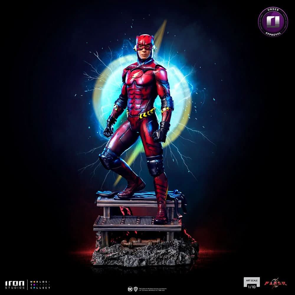 Statue Flash Alternate Ver - The Flash Movie - Art Scale 1/10 - Iron Studios