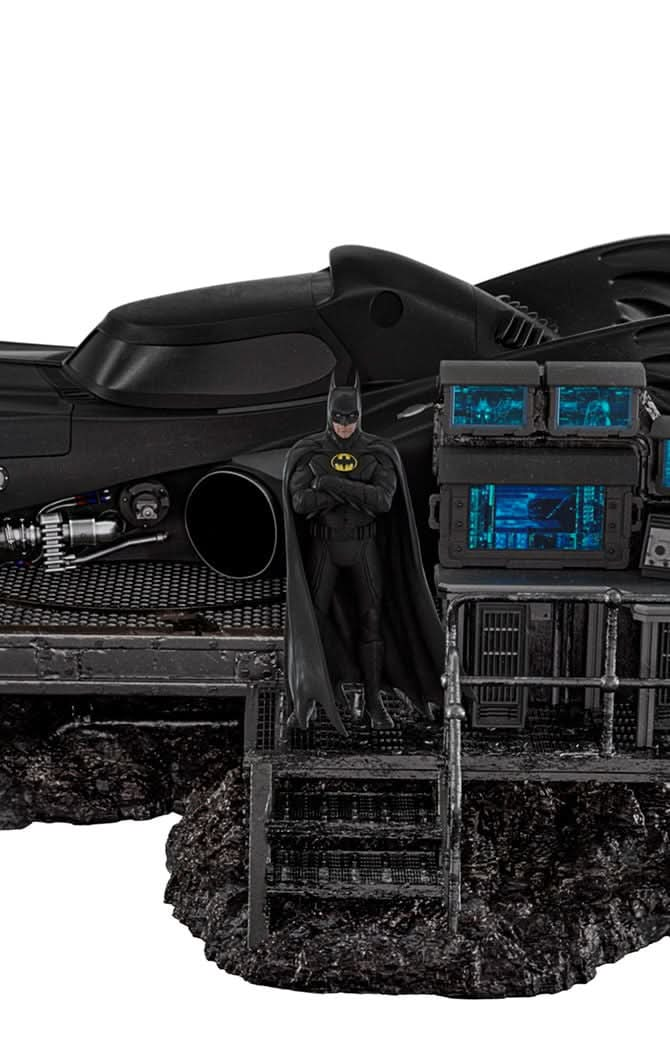 Batmobile Deluxe - The Flash Movie - Art Scale 1/10 - Iron Studios