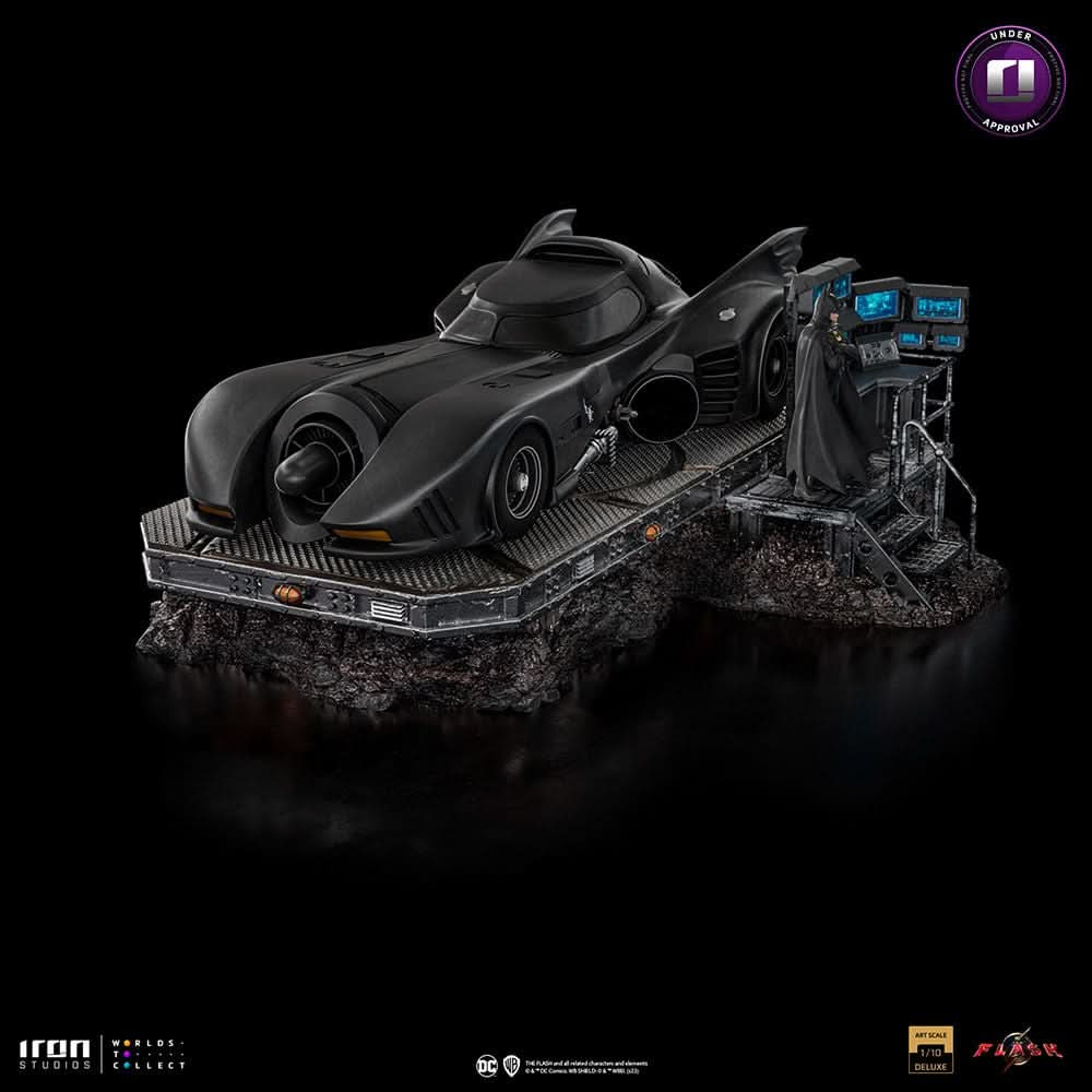 Batmobile Deluxe - The Flash Movie - Art Scale 1/10 - Iron Studios