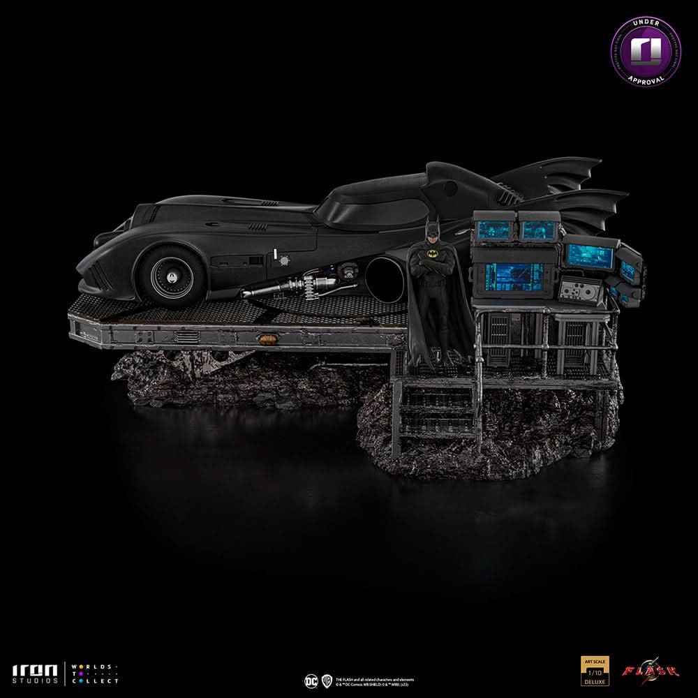 Batmobile Deluxe - The Flash Movie - Art Scale 1/10 - Iron Studios