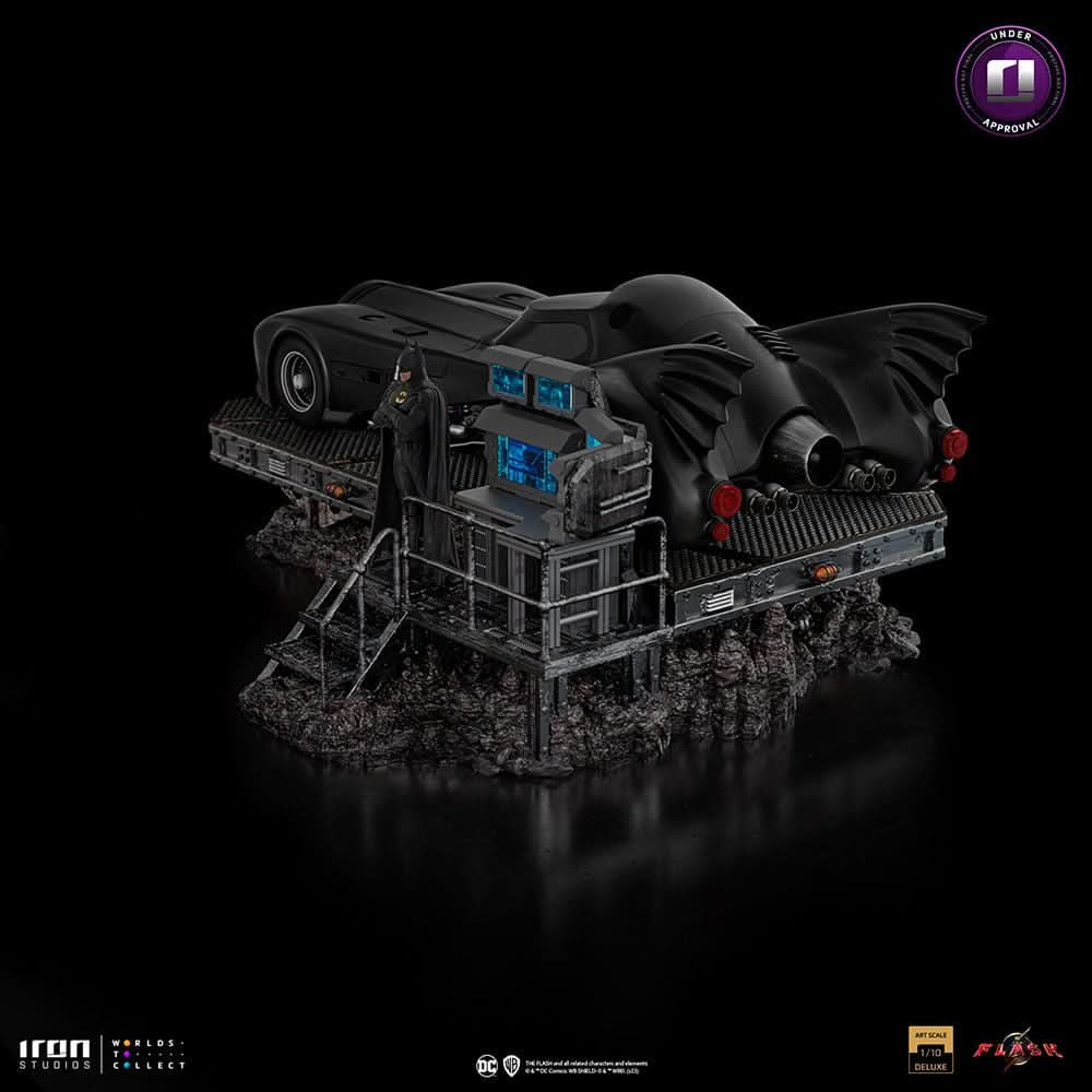 Batmobile Deluxe - The Flash Movie - Art Scale 1/10 - Iron Studios