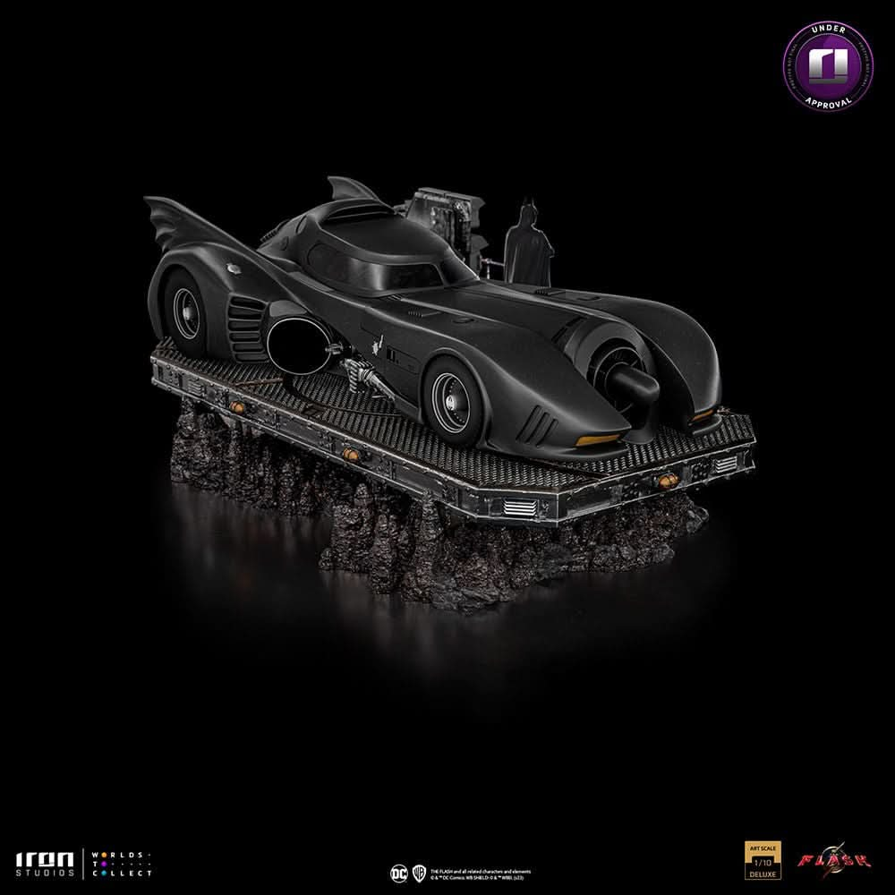 Batmobile Deluxe - The Flash Movie - Art Scale 1/10 - Iron Studios