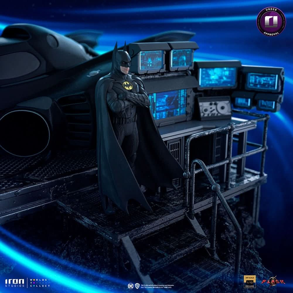 Batmobile Deluxe - The Flash Movie - Art Scale 1/10 - Iron Studios