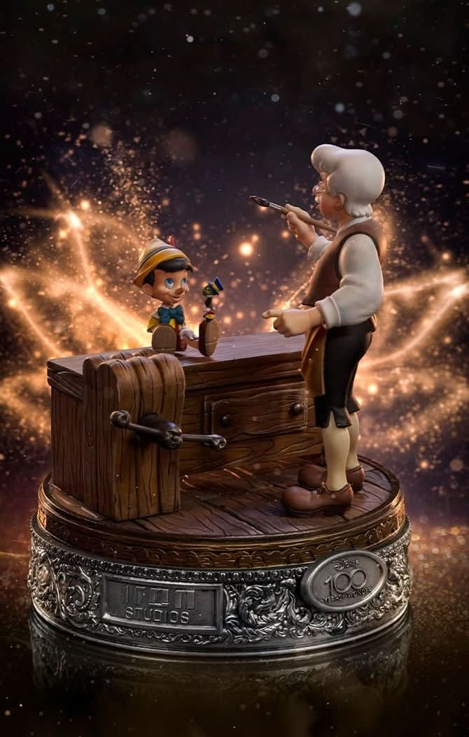 Statue Pinocchio 100 Years Ver - Disney 100th - Pinocchio - Art Scale 1/10 - Iron Studios