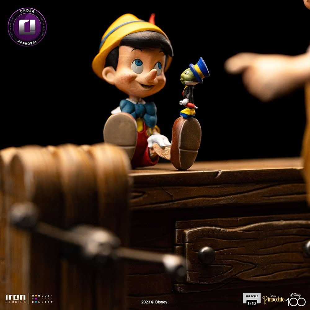 Statue Pinocchio 100 Years Ver - Disney 100th - Pinocchio - Art Scale 1/10 - Iron Studios