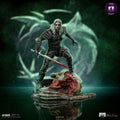 Statue Geralt of Rivia - The Witcher Netflix - Art Scale - Iron Studios