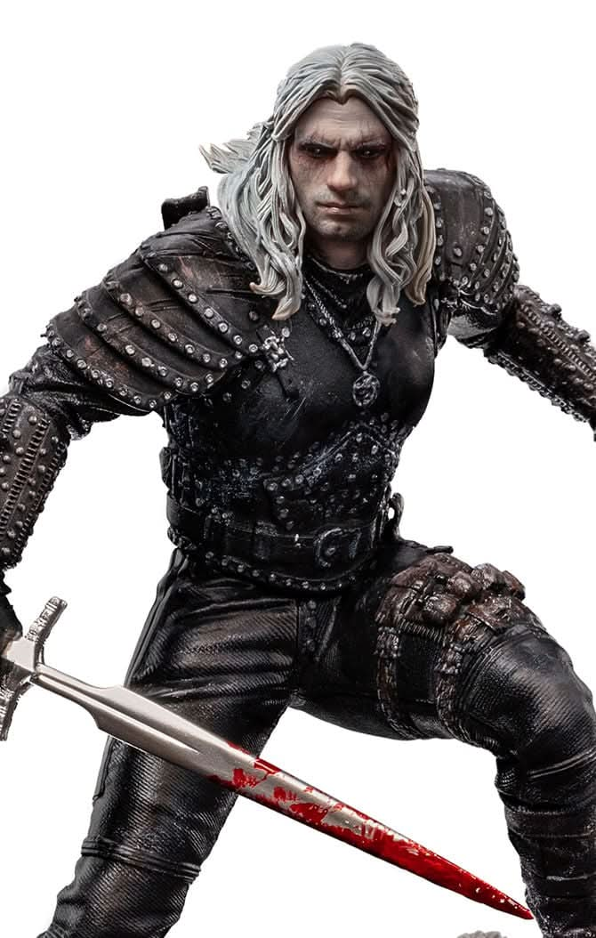 Statue Geralt of Rivia - The Witcher Netflix - Art Scale - Iron Studios