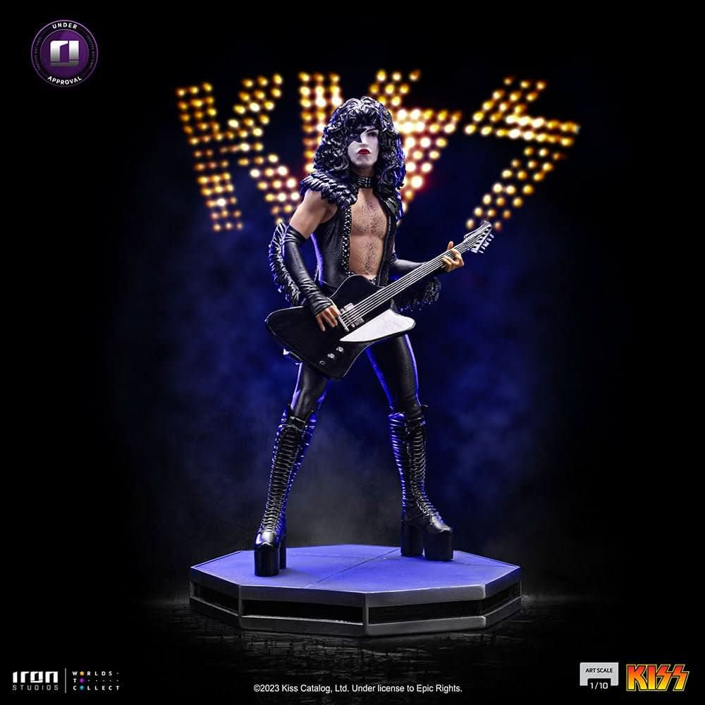 Statue Paul Stanley - Kiss - Art Scale 1/10 - Iron Studios