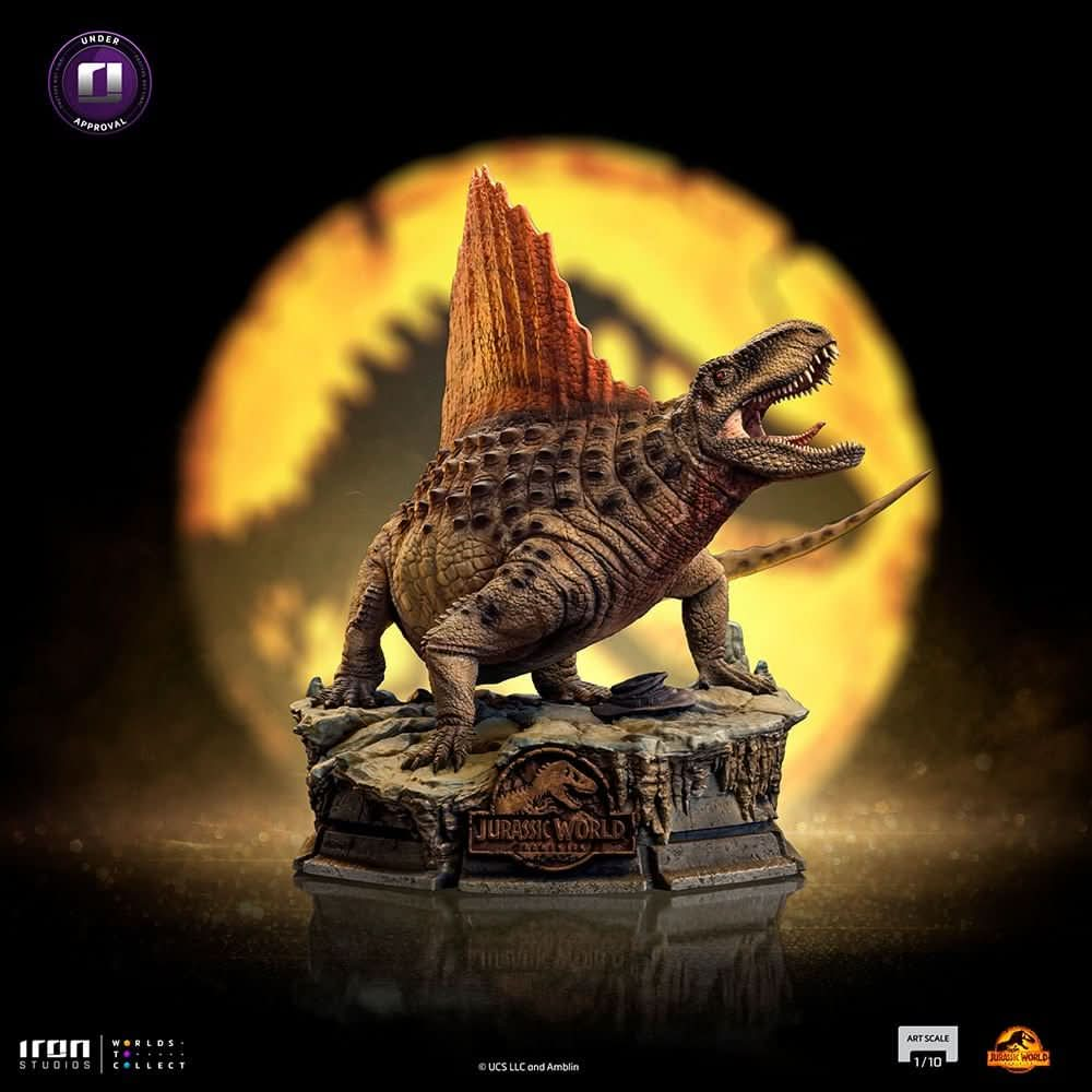 Statue Dimetrodon - Jurassic World Dominion - Art scale 1/10 - Iron Studios