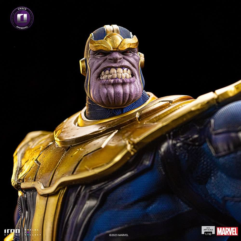 Statue Thanos Infinity Gauntlet Diorama - Marvel - Art Scale 1/10 - Iron Studios