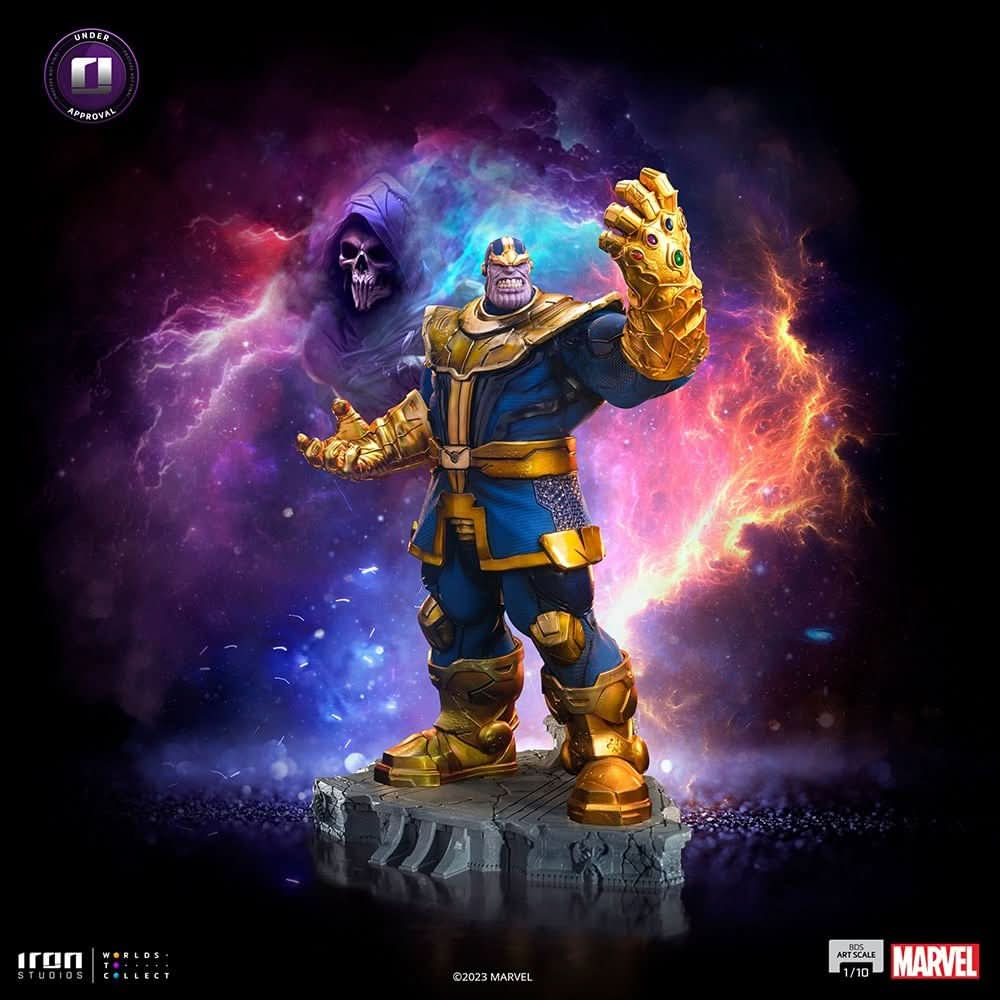 Statue Thanos Infinity Gauntlet Diorama - Marvel - Art Scale 1/10 - Iron Studios