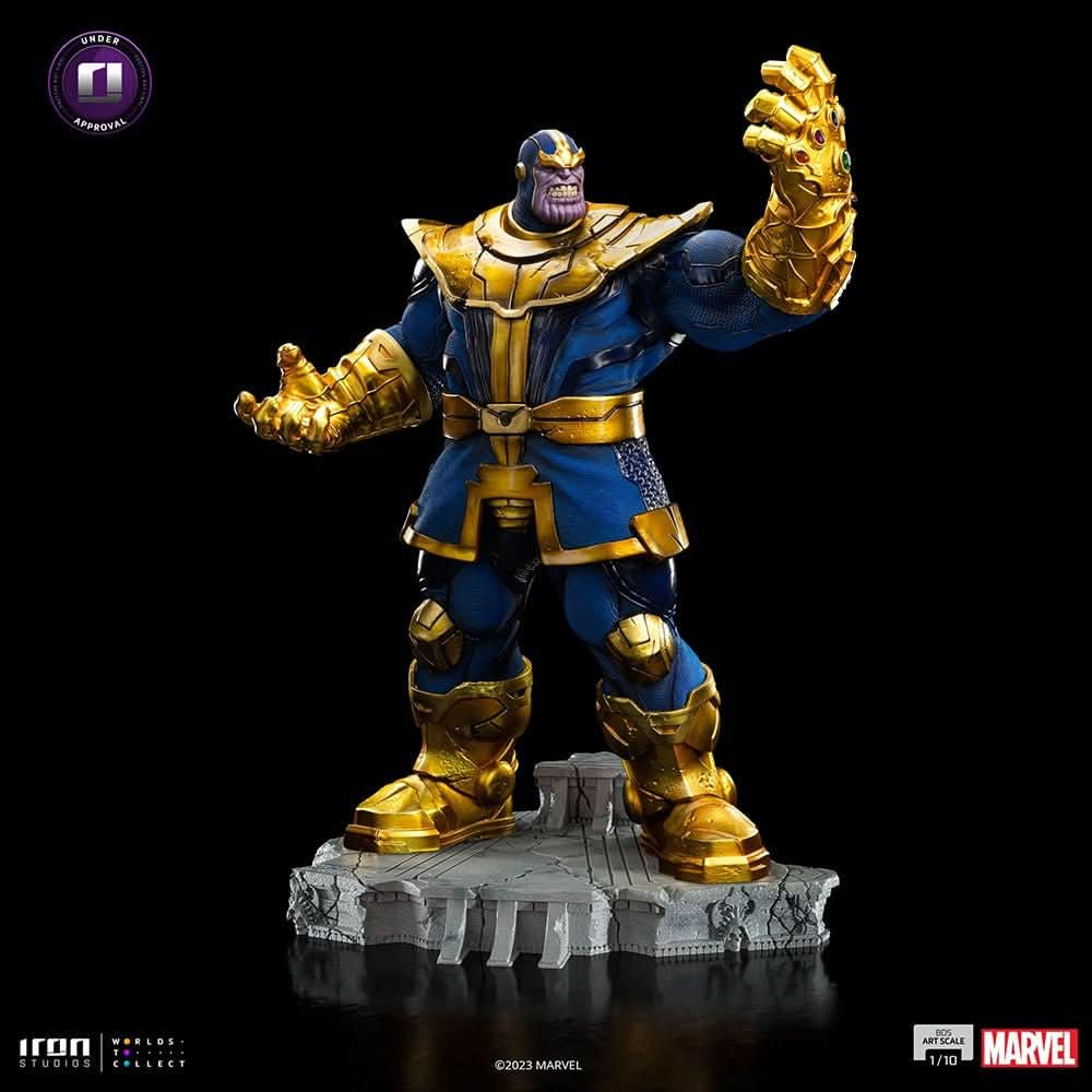 Statue Thanos Infinity Gauntlet Diorama - Marvel - Art Scale 1/10 - Iron Studios