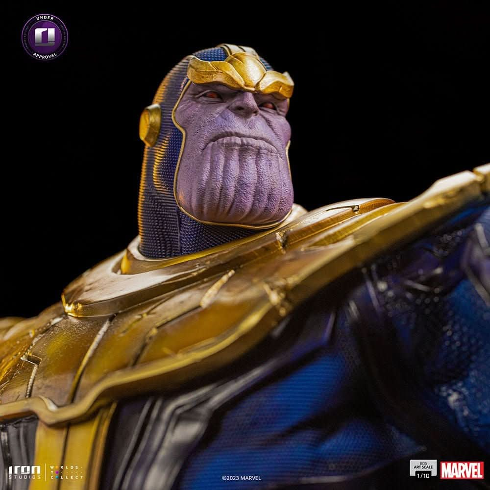 Statue Thanos Infinity Gauntlet Diorama - Marvel - Art Scale 1/10 - Iron Studios