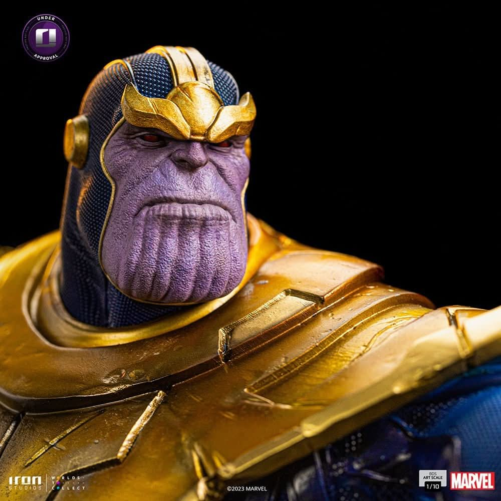 Statue Thanos Infinity Gauntlet Diorama - Marvel - Art Scale 1/10 - Iron Studios