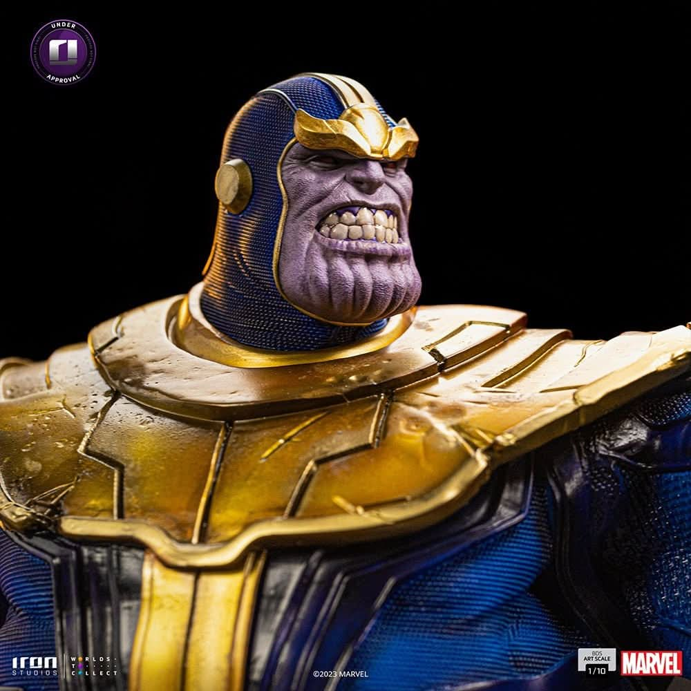 Statue Thanos Infinity Gauntlet Diorama - Marvel - Art Scale 1/10 - Iron Studios